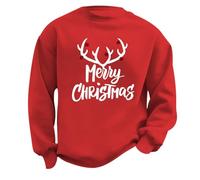 YCBMINGCAN Pull de Noël pour homme - Chaud - En polaire - Pour l'hiver - Imprimé - Pour femme, b, S