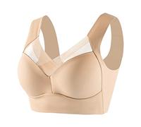 YCBMINGCAN Wmbra Soutien-gorge correction de posture Élasticité Bustier Soie Glace Air Seamless Bra Push Up Sans Couture Ultra Mince Quotidien Soutien-gorge Sommeil Yoga Slings Soutien-gorge Respirant