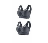 YCBMINGCAN Wmbra Soutien-gorge correction de posture Élasticité Bustier Soie Glace Air Seamless Bra Push Up Sans Couture Ultra Mince Quotidien Soutien-gorge Sommeil Yoga Slings Soutien-gorge Respirant