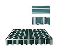 YCBTPS Tissu De Rechange pour Store Banne De Jardin, Toile D'Auvent Tissu De Remplacement for Auvent Extérieur, Dessus De Store De Patio 350x250cm(Green,12x10ft/3.5x3.0m)