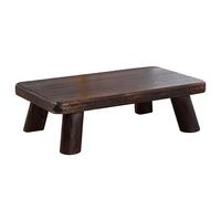 YCCHAH Meubles De Salon Petite Table à thé Traditionnelle Longue en Bois de Paulownia, Meubles asiatiques, Basse for Chambre Tables D'appoint Salon(S)