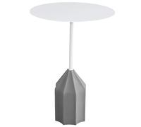 YCCHAH Meubles De Salon Table d'appoint Nordique en métal et Ciment, Ornements d'art Moderne, Basse de Loisirs créatifs Plein air, d'hôtel Simple Tables D'appoint Salon