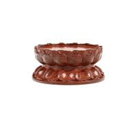 YCCHAH Support De Bonsaï Base Ronde en Bois Massif, Ornements, Pot De Fleur, Support De Brûleur D'encens, Siège, Base De Lotus Base De Pot en Bois