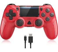 YCCTEAM Wireless Controller for P4, P4 Pro Controller for P-4 Slim/Pro/PC Console, Dualshock 4 Controller With Touch Pad/Dual Vibration/Motion Control/Audio Function