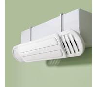YCCYHQ Cache Climatiseur Intérieur pour Unité Split Murale, Multi-Déflecteur Réglable Anti-Condensation