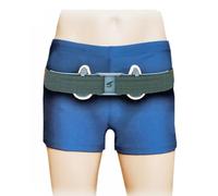 YCCYHQ Ceinture Hernie Inguinale 1PC pour Homme, Droite et Gauche avec Coussinet de Soutien Élastique Amovible, Ceinture Herniaire Largement Réglable