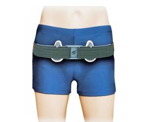 YCCYHQ Ceinture Hernie Inguinale 1PC pour Homme, Droite et Gauche avec Coussinet de Soutien Élastique Amovible, Ceinture Herniaire Largement Réglable