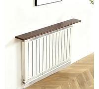 YCCYHQ Etagere Radiateur à Poser sans Percer, avec Rainure Anti-Pliage, pour la Maison, Le Bureau et la Cuisine(Brown,90x20 cm/35.4x7.9 in)