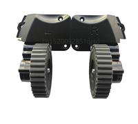 YCDDJJPCV Ensemble Moteur De Roue D'aspirateur, Compatible avec Osoji, for Aspirateur Robot Domo San 990, Pièces De Rechange for Roues De Déplacement(R and L Wheel)