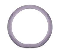 YCDSSM Auto Couvre Volant pour Dacia Spring 2021 2022 2023, Couvre Volant Voiture Protège Volant Souple Respirant Antidérapant Cuir Ronde Diamètre 37-39CM Accessoire,Purple-D