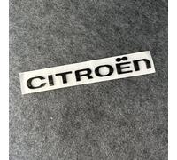 YCDSSM Auto Emblème pour Citroen C3-XR, Insigne D'emblème Logo de Voiture Badge Lettres pour Capot Arrière Coffre Autocollants Stickers Badge Accessoires,Black