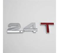 YCDSSM Auto Emblème pour Mazda, Insigne D'emblème Logo de Voiture Badge Lettres pour Capot Arrière Coffre Autocollants Stickers Badge Accessoires,2.4T