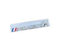 YCDSSM Auto Emblème pour Peugeot 2008, Insigne D'emblème Logo de Voiture Badge Lettres pour Capot Arrière Coffre Autocollants Stickers Badge Accessoires