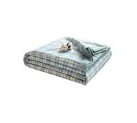 YCDZSW Couette D'été, Couette Fine Utilisable sans Housse, Couverture D'été Fraîche, Douce Et Confortable, Légère Et Respirante, Lavable en Machine (Bleu,200 × 230 cm)