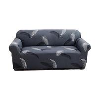 YCDZSW Housse de Canapé, Housse de Canapé Extensible Universel 1 2 3 4 Places Chaise Housses Canapé Chambre Salon Couverture Couleur Unie (# 01,4 Places (235-300cm))