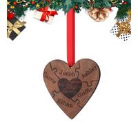 ycezw Ailes d'ange Ornements pour Ailes d'ange Ornements Ailes de Noël - Ailes commémoratives Décorations de Noël | Artisanat d'ornement commémoratif en bois pour mariage, décoration de fête à thème