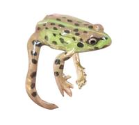 ycezw Bagues mignonnes - Bijoux - Bague en résine verte - Bague en résine verte étrange - Bague en résine verte étrange - Bague grenouille réglable cool - En forme de grenouille ouverte - Délicat