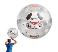 ycezw Balles de plage pour piscine - 60 cm - Transparent - Jouet eau extérieur pour enfants, adultes, réunions, vacances, plages, parc, fêtes