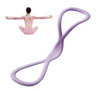 ycezw Bandes d'exercice avec poignées - Nombre 8 Bandes élastiques en silicone | Équipement d'entraînement pour le bas du corps Bras Jambes Cuisse Yoga à domicile