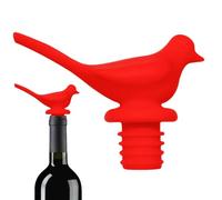 ycezw Bouchon de vin en forme d'oiseau, bouchon de bouteille de vin en silicone,Scellant pour bouteilles de boissons pour oiseaux - Gardien de fraîcheur, bouchon de bouteille de bière et de champagne