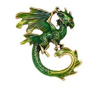 ycezw Broche Dragon Pin Pin Dragon - Bijoux de mode pour filles | Broche créative à la mode Épinglette en émail pour femme, élégante broche en alliage, accessoire polyvalent pour veste, revers,