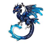 ycezw Broche Dragon Pin Pin Dragon - Bijoux de mode pour filles | Broche créative à la mode Épinglette en émail pour femme, élégante broche en alliage, accessoire polyvalent pour veste, revers,