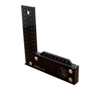 ycezw Carré de cadrage, carré de charpentier | Outils de menuiserie Règle carrée en L - Règle angulaire, outil carré pour les amateurs d'artisanat, entrepreneurs Charpentier Constructeurs, Artisan