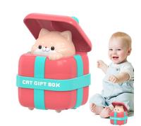ycezw Charger les voitures | Jouets de voiture avec animaux chats de dessin animé,Machine à jouets Press & Go, unique et vivante, alimentée par embrayage, pour remplir les paniers de Pâques et