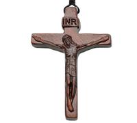 ycezw Collier crucifix en bois pour homme - Résistances aux contraintes de