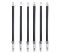 ycezw Crayon sans encre - Lot de 6 crayons effaçables durables avec gomme intégrée, stylo d'écriture durable sans encre, outil d'esquisse, accessoire de dessin créatif amusant | S