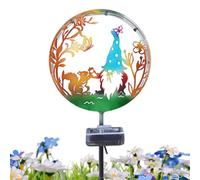 ycezw de jardin, décoration pour terrasse - lumière pour chemin extérieur - pour chemin de cour, terrasse, haie, parterre de fleurs jardin