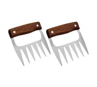 ycezw Déchiqueteuse à Viande Bear Claw en Métal,Déchiqueteuses à Viande Griffes en Métal | Manipulateur de viande Broyeur de viande à griffes d'ours en acier inoxydable 2 pièces,Broyeur de porc