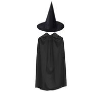 ycezw Déguisement Cloak Sorcerer - Mystic Cape, Rente d'événements | Magicien enchanté longue durée avec coiffe, idéal pour les réunions à thème, les jeux de cosplay, les costumes de livre de contes,