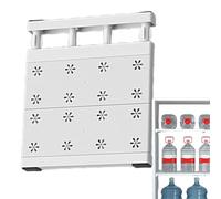 ycezw Étagères réglables pour Placard - Plate-Forme de Tension Flexible du Placard | Rack de Stockage Extensible avec Non glissée, Insert de diviseur d'économie d'espace pour l'organisation de la GA