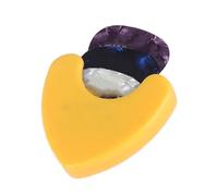 ycezw Étui de Rangement pour Médiators de Guitare - 5 Pièces Accessoires de Guitare Essentiels Support de Médiator de Guitare à Coller, Organisateur de Support de Médiator de Guitare Étui de Rangement