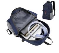 ycezw Foldable Backpack Outdoor - Trekking Ultra Lightweight, Men Perfect Fit, City Adventure Trips | Holiday Essential for Space Saving Packs Stripes Unisex Comfortable Fashion Reflective Adventures