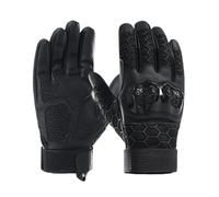 ycezw Gants d'équitation pour homme, gants de moto, gants protecteurs pour écran tactile de moto, gants de cyclisme unisexes, antidérapants, gants complets pour course