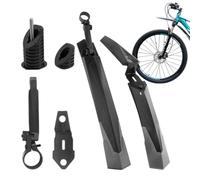 ycezw Garde-boue de vélo - Garde-boue avant et arrière, à crochet rapide réglable à couverture complète pour roues et fourches homme femme électrique route