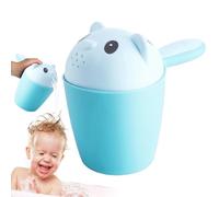 ycezw Gobelet de bain pour bébé, gobelet cascade, poignée ergonomique, bec verseur, pelles à shampoing, arroseur, cuve d'eau de bain, gobelet de bain pour et filles