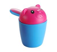 ycezw Gobelet de bain pour bébé, poignée ergonomique, bec verseur pour eau de bain, gobelet de shampoing, pelle à shampoing, arroseur, cuve d'eau de bain, gobelet de bain pour et filles