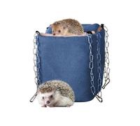 ycezw Hamac pour Petits Animaux, hamac Sugar Glider | Lit pour Hamster nid d'écureuil | Lit d'écureuil Chaud, balançoire de Hamster de lit de Planeur de Sucre, lit de Chinchilla, Accessoires de Cage