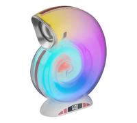 ycezw Haut-parleur sans fil Conch, haut-parleur portable Conch,Haut-parleur de lumière RVB - Lecteur de musique, haut-parleur créatif, boîte de son, Boombox audio pour hommes femmes
