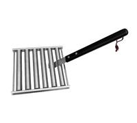 ycezw Hot Dog Rouleau pour Grill - 5 capacités avec poignée en Bois | Rouleau en Acier Inoxydable pour Barbecue - Charbon de Bois