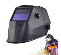 ycezw Hottes de soudage, hotte de soudage à assombrissement automatique,Capot de soudage automatique à énergie solaire | Protection contre la soudure, bouclier de soudage à large ombre pour