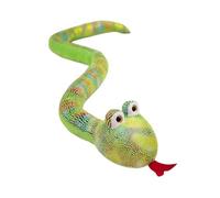 ycezw Jouet en Peluche Serpent Géant - Grand 160 Cm, Serpent Réaliste en Tissu Long, Peluch De Simulation avec Matériel Souple | pour Blagues avec Animaux, Décorations De Fête en T