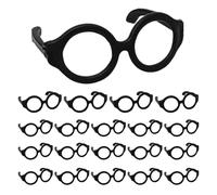 ycezw Lunettes de vue pour poupées mini - Lunettes-à habiller sans 20 pièces, 4x3x3 cm pour poupées de bricolage faciles à transporter, petits jouets de 7-12 pouces | Aujourd'hui