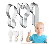 ycezw Moules à anneaux de gâteau, anneaux de dessert, moules de cuisson antiadhésifs en acier inoxydable | Gâteau et pâtisserie Rings Bakeware Cutter Outils longue durée pour dessert famille amis