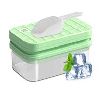 ycezw Moules À Blocs De Glace Pour Congélateur - Plateau de Moulage 56 Glaçons en Bloc avec Bac et Pelle - Grande Capacité Pour Préparer Des Cubes Glacés Pour Tequila Vodka Whiskey Et Boissons