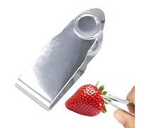 ycezw Outil de décorticage de fraises, décortiqueur de fraises | Outil pour enlever le vide-tomate - Cueilleur de tiges de fruits en acier inoxydable, Gadgets de cuisine pour fruits fraises, cerises,