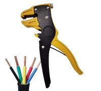 ycezw Outil de dénudage automatique, dénudage et coupe-fil | Outil de dénudage de fil 2 en 1 - Pince à dénuder électrique 14-24 AWG pour dénuder une seule ou une